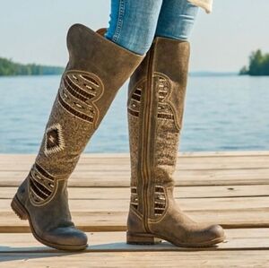 🤎🔹️ BORN🔹️ Lucero Over the Knee Boot  RETAIL (Msrp $320)